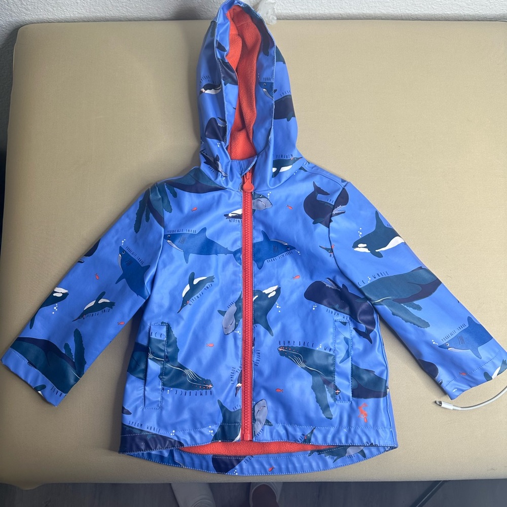 Joules boy rain jacket
